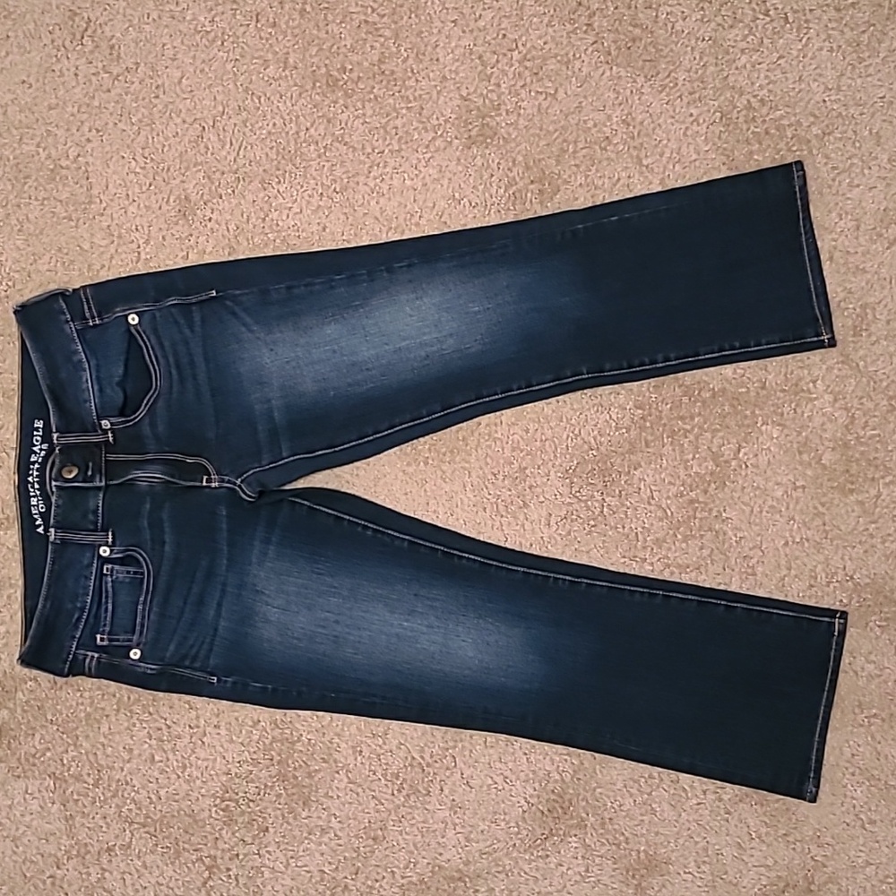 American Eagle Artist crop jeans